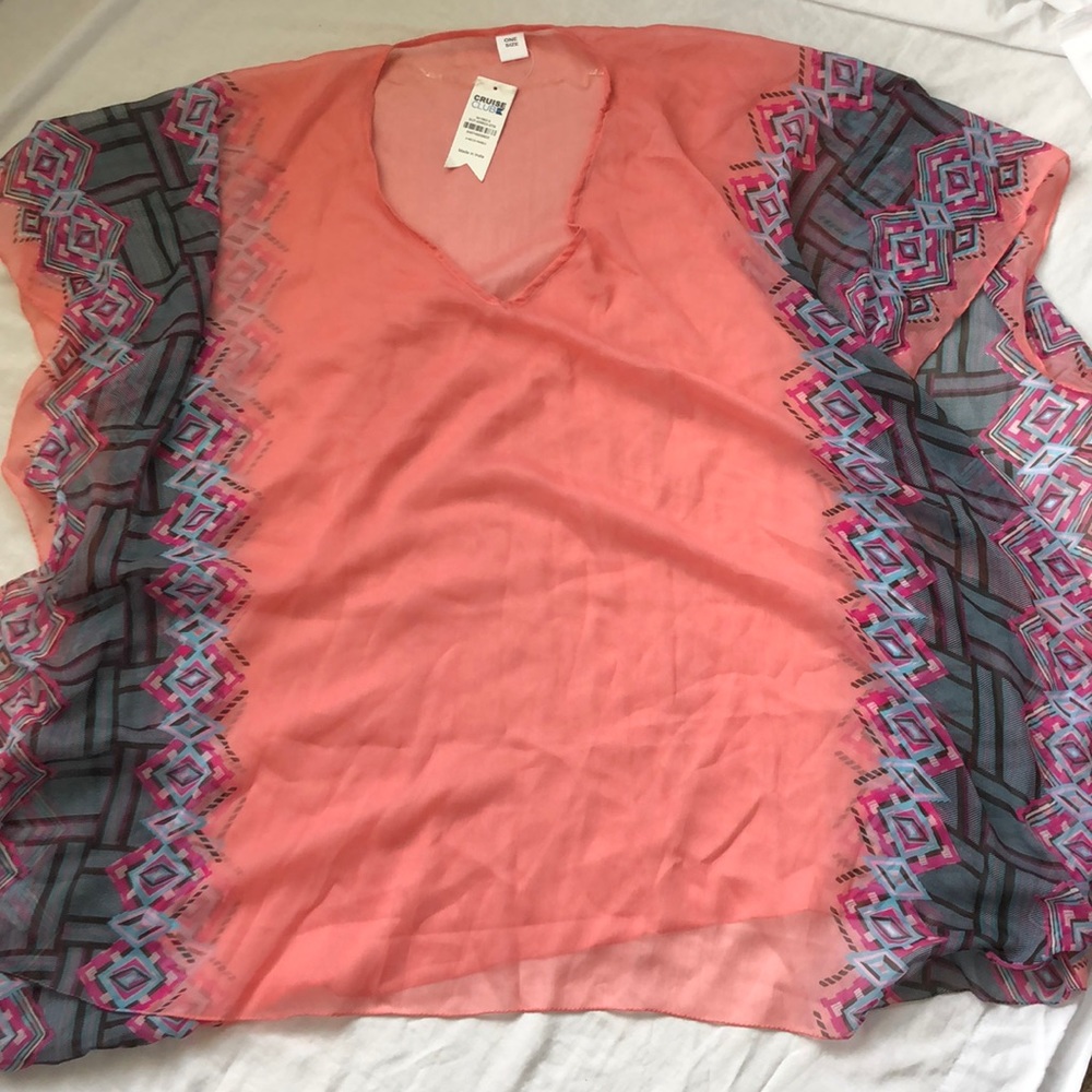 Sheer Bathing Suit Cover-Up